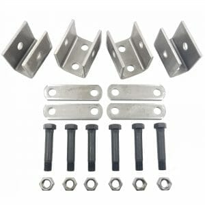 Single Axle Hanger Kit - Fits 1.75" Double Eye Springs - Part Number PS-HRK05 - Rockwell American