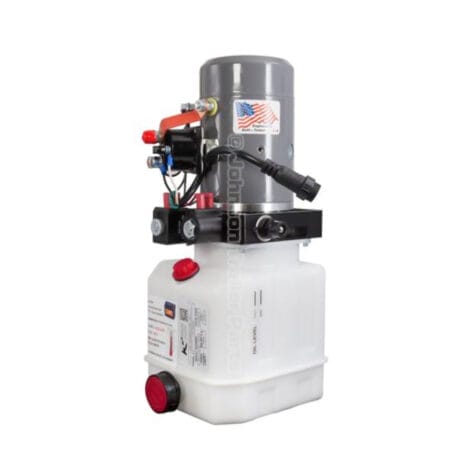3 Quart 12v KTI Double Acting Hydraulic Pump | DC-4442-2