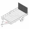 6′ 10″ x 12′ Utility Trailer Plans – 5,200 lb Capacity - 2