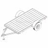 5' x 10' Utility Trailer Plans Blueprints - 3,500 lb Capacity |