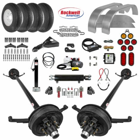 Hydraulic Tilt Trailer Parts Kit - 10.4k