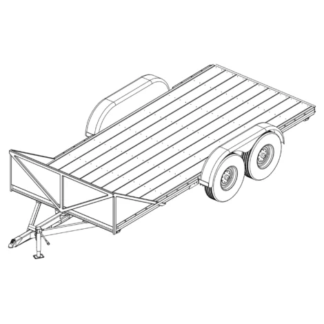 6’10” x 16' Utility Trailer Plans-5