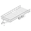 8.5′ x 20′ Deck Over Trailer Plans - 14k -16k Capacity - Image 4