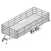 8.5′ x 20 Deck Over Trailer Plans - 7000 lbs-7