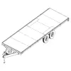 8.5′ x 24 Deck Over Trailer Plans - 10400 lbs Capacity-1